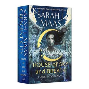 Sky 书籍 进口英语原版 精装 House 版 Breath and 英文版 英文原版 新月城市系列2 萨拉J马拉斯奇幻小说 天息之屋