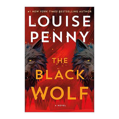 英文原版 The Black Wolf 黑狼 易丝佩妮 伽马什探长系列20 英文版 进口英语原版书籍