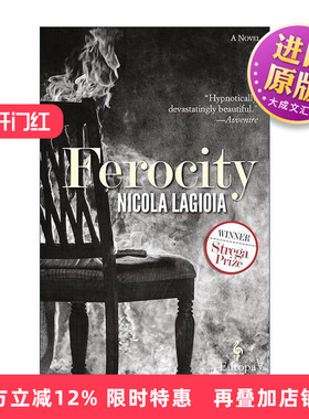 英文原版 Ferocity 凶猛 意大利小说家Nicola Lagioia 蒙德罗国际文学奖得主 英文版 进口英语原版书籍