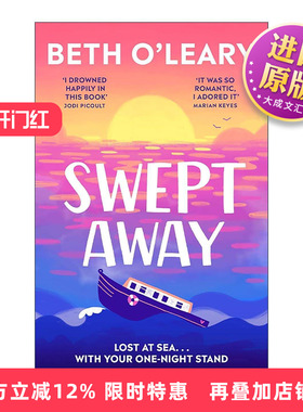 英文原版 Swept Away 席卷而来 合租公寓作者新书 Beth O'Leary 英文版 进口英语原版书籍