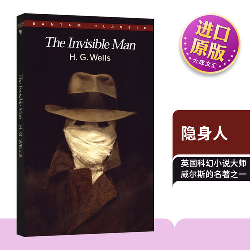 隐身人英文原版小说乔治·威尔斯