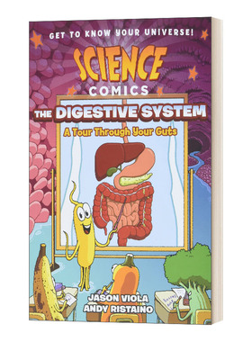 英文原版 Science Comics Digestive System 科学漫画 消化系统 英文版 进口英语原版书籍儿童图书