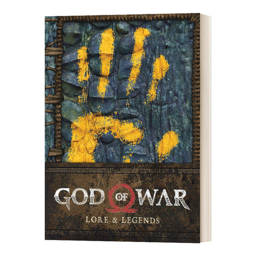 精装 英文原版 God of War Lore and Legends 战神官方游戏设定集画册 英文版 进口英语原版书籍