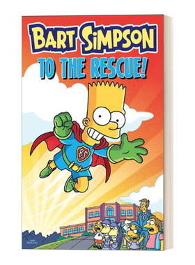 英文原版 Bart Simpson - to the Rescue 辛普森一家漫画 救援 英文版 进口英语原版书籍