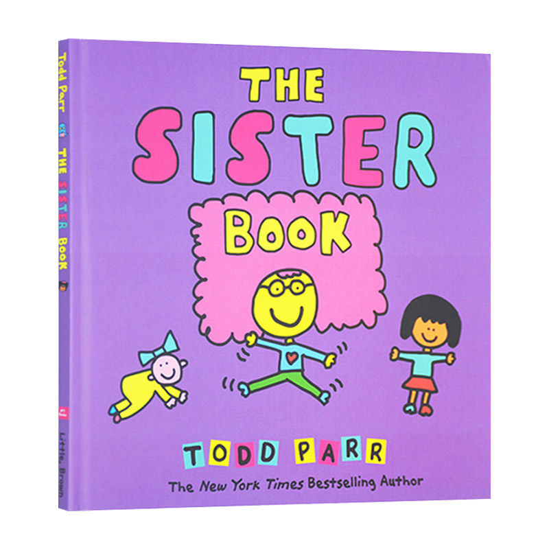 英文原版 the sister book 姐妹之书 精装绘本 儿童情商教育 纽约时报