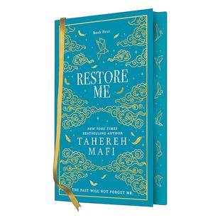 英文原版 Restore Me Collectors Special edition 摧毁我4 精装刷边收藏版 塔赫瑞·马菲奇幻畅销小说 英文版 进口英语原版书籍