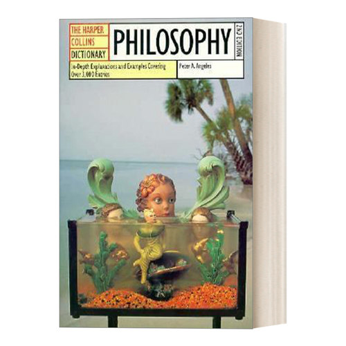 英文原版 HarperCollins Dictionary of Philosophy 2nd Edition 柯林斯哲学词典 第2版 英文版 进口英语原版书籍