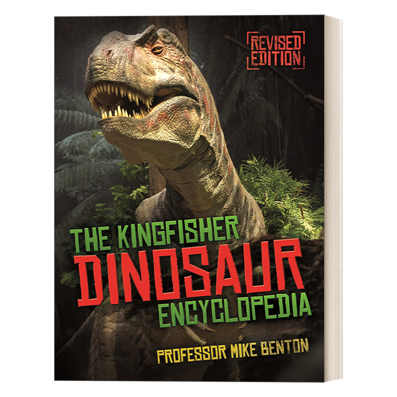 英文原版 The Dinosaur Encyclopedia One encyclopedia  a world of prehistoric knowledge 恐龙百科全书 一个史前知识的世界
