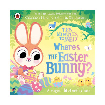 英文原版 Ten Minutes to Bed Where’s the Easter Bunny 十分钟睡前故事 寻找复活节小兔子 纸板书 英文版 进口英语原版书籍