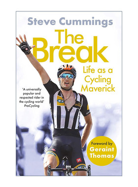 英文原版 The Break 突破自我 环法自行车赛车手Steve Cummings自传 纪录片逆风飞驰 英文版 进口英语原版书籍