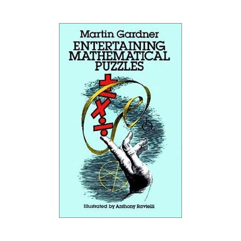 英文原版 Entertaining Mathematical Puzzles 引人入胜的数学趣题 Martin Gardner马丁?加德纳 英文版 进口英语原版书籍
