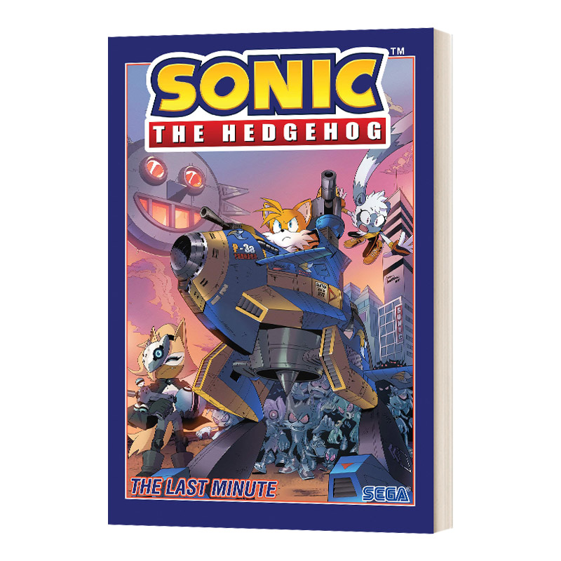 英文原版 Sonic The Hedgehog Vol 6 The Last Minute 刺猬索尼克第六卷 最后一分钟 英文版 进口英语原版书籍儿童图书