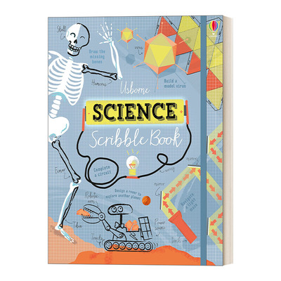 英文原版 Science Scribble Book 科学互动书 精装 英文版 进口英语原版书籍