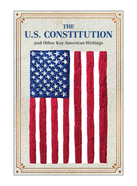 英文原版 The U.S.Constitution and Other Key American Writings 美国宪法及其他重要著作 软精装皮质封面词云经典 进口英语书籍