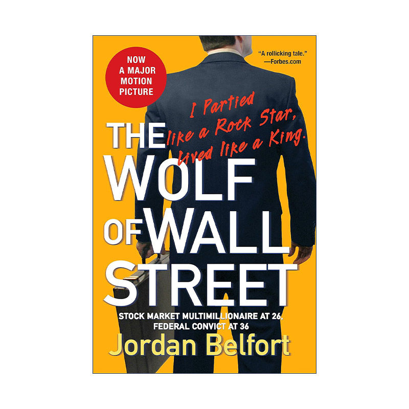 英文原版 The Wolf of Wall Street 华尔街之狼 传记 Jordan Belfort 英文版 进口英语原版书籍
