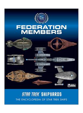 英文原版 Star Trek Shipyards Federation Members 星际迷航舰队指南 星际联邦舰队 精装 英文版 进口英语原版书籍