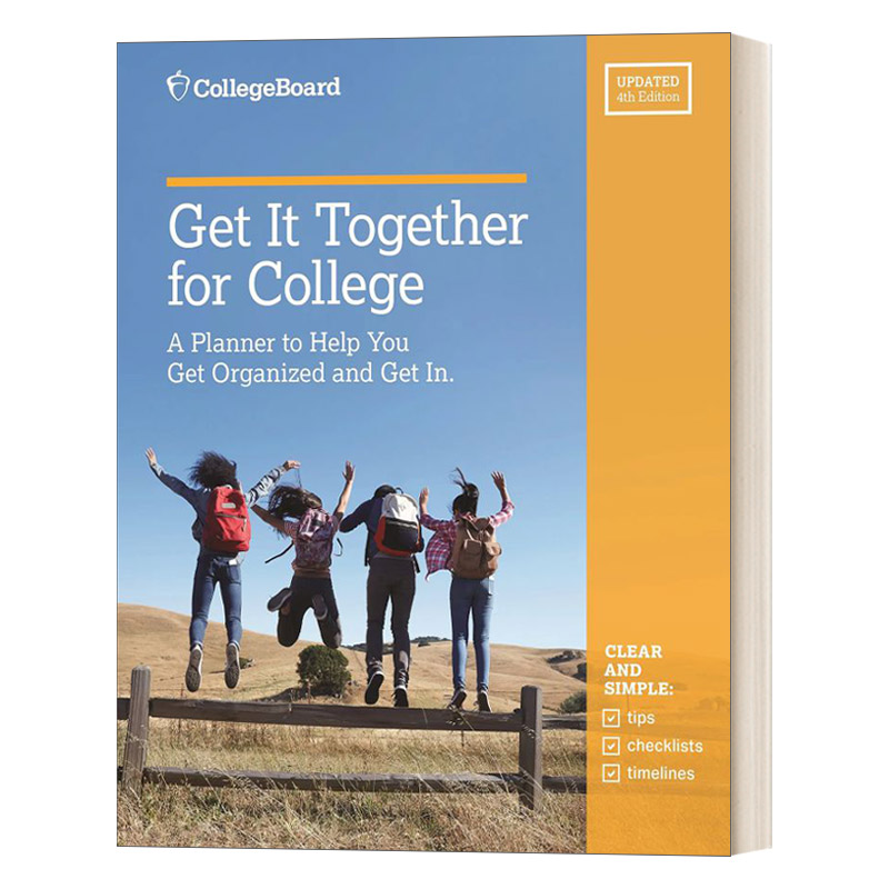 英文原版 Get It Together for College 一起上大学 第4版 英文版 进口英语原版书籍