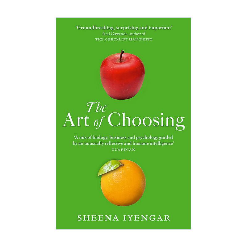 英文原版 The Art of Choosing 选择的艺术 为什么我选的不是我要的 社会学 英文版 进口英语原版书籍