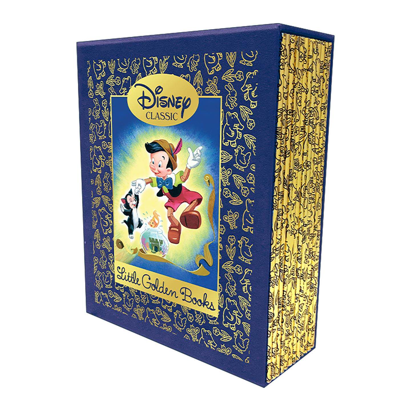 英文原版 12 Beloved Disney Classic Little Golden Books Boxed Set 迪士尼经典12册盒装套装 兰登书屋精装小金书 英文版