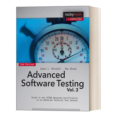 英文原版 Advanced Software Testing Vol. 3  2nd Edition 高级软件测试3 第二版 ISTQB高级技术测试分析师高级认证指南 英文版