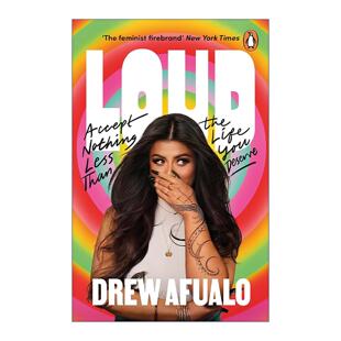 美国社交媒体明星Drew 响亮发声 Afualo 英文版 书籍 英文原版 进口英语原版 Loud