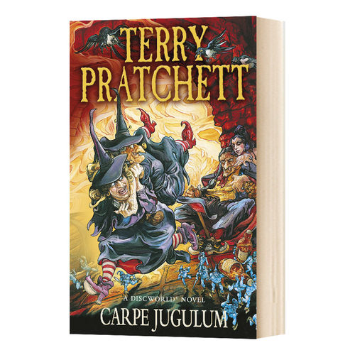 碟形世界23：扼住咽喉 英文原版 科幻小说 Discworld Novel 23 Carpe Jugulum Terry Pratchett 特里普拉切特