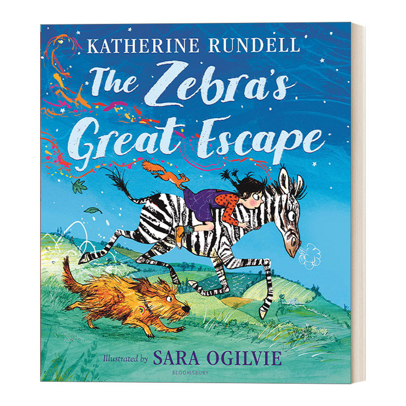 英文原版 The Zebra's Great Escape 斑马的大逃亡 水石童书奖作者凯瑟琳·朗德尔新作 狼骑女孩作者 精装 英文版 进口英语原版书