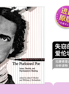 英文原版 The Purloined Poe 失窃的爱伦坡 拉康 德里达与精神分析读物 John P. Muller 英文版 进口英语原版书籍