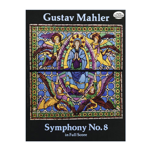 英文原版 Symphony No.8 In Full Score 古斯塔夫·马勒第八交响曲全谱 Gustav Mahler 英文版 进口英语原版书籍