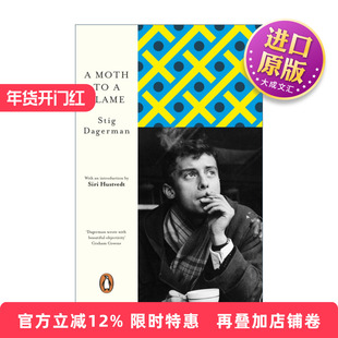 英文原版 A Moth to a Flame 飞蛾扑火 斯蒂格.达格曼 英文版 进口英语原版书籍