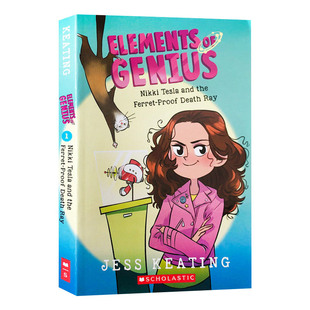 Tesla 书籍儿童图书 进口英语原版 Death 小说 Nikki Ray the and 英文版 英文原版 Ferret 妮基特斯拉和防雪貂死亡射线 Proof