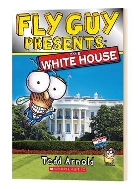 英文原版 Fly Guy Presents #8 White House Scholastic Reader  Level 2 苍蝇小子#8 白房子 英文版儿童图书