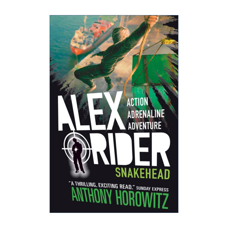 英文原版 Snakehead少年特工亚历克斯儿童侦探推理动作冒险小说 Alex Rider 7英文版进口英语原版书籍