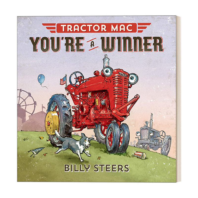 英文原版 Tractor Mac You're a Winner 红色大拖拉机你依然是冠军 儿童情绪认知 精装绘本 英文版 进口英语原版书籍
