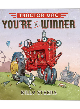 英文原版 Tractor Mac You're a Winner 红色大拖拉机你依然是冠军 儿童情绪认知 精装绘本 英文版 进口英语原版书籍