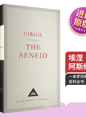 英文原版小说 The Aeneid 埃涅阿斯纪 维吉尔 Everyman精装版 英文版 进口英语原版书籍