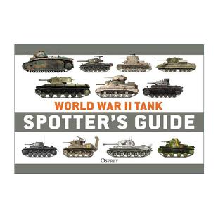 英文版 书籍 Guide Spotter War Tank 进口英语原版 英文原版 二战坦克图册指南 World