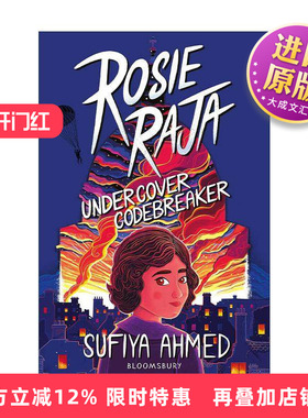 英文原版 Rosie Raja Undercover Codebreaker 罗茜·拉贾系列 秘密密码破译员 战时儿童小说 英文版 进口英语原版书籍