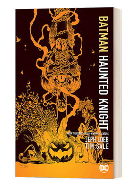 英文原版 Batman Haunted Knight New Edition 蝙蝠侠 幽灵骑士 DC漫画 Jeph Loeb 英文版 进口英语原版书籍