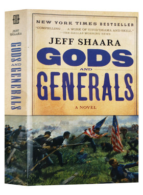 众神与将军 英文原版小说 Gods and Generals 英文版 进口英语书籍