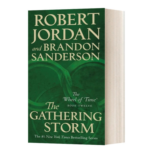 英文原版小说 The Gathering Storm The Wheel Of Time #12 时光之轮12 简装 英文版 进口英语原版书籍
