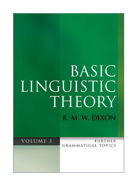 英文原版 Basic Linguistic Theory Volume 3 基本语言学理论 卷三 语法上的论题 英文版 进口英语原版书籍