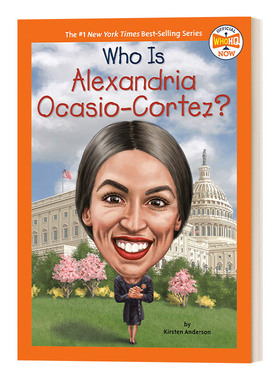 英文原版 Who Is Alexandria Ocasio-Cortez? 亚历山德里娅 奥卡西奥-科尔特斯是谁 名人传记系列 英文版 进口英语原版书籍