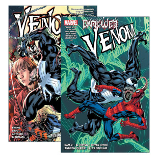 书籍 进口英语原版 毒液漫画系列3 Venom 4册 Ewing 英文版 英文原版 Ram 漫威漫画