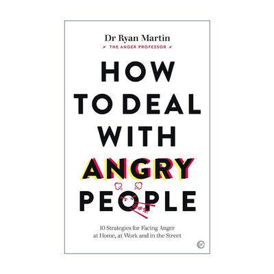 英文原版 How to Deal with Angry People 如何与易怒的人打交道 为什么我们会生气作者 英文版 进口英语原版书籍