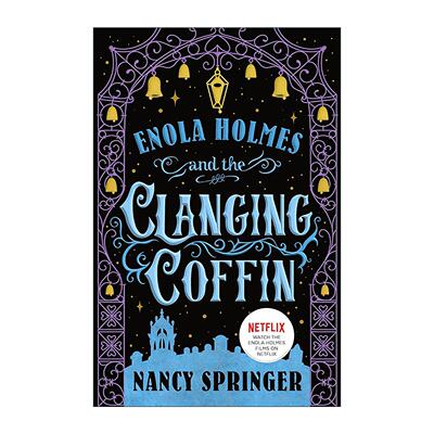 英文原版 Enola Holmes and the Clanging Coffin 埃诺拉福尔摩斯和叮当声的墓 英文版 进口英语原版书籍