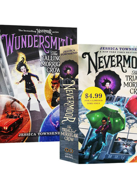 Nevermoor The Trials of Morrigan Crow Wundersmith 英文原版 永不再来系列2册 奇迹匠人 青少年魔幻冒险童话小说