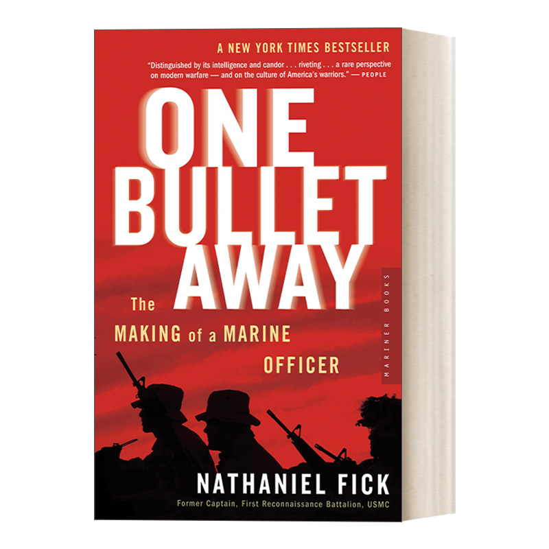 英文原版 One Bullet Away 一箭之遥 美国海军陆战队军官的成长记 英文版 进口英语原版书籍