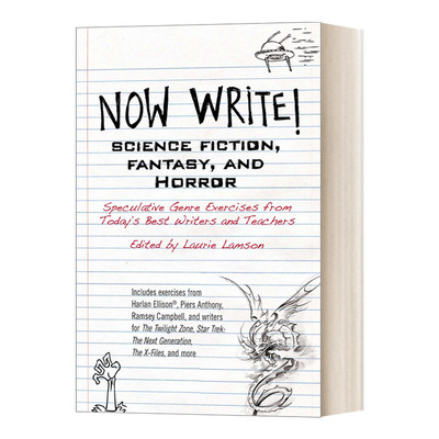 英文原版 Now Write Science Fiction Fantasy and Horror 现在就写 科幻 奇幻和恐怖小说写作指南 英文版 进口英语原版书籍