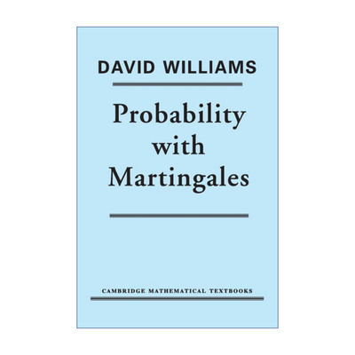 英文原版 Probability with Martingales 概率和鞅 David Williams 英文版 进口英语原版书籍